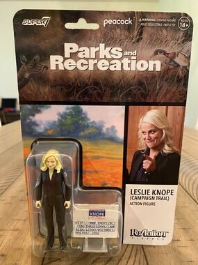 Super7:  Parks And Recreation - Leslie Knope (Campaign Trail)